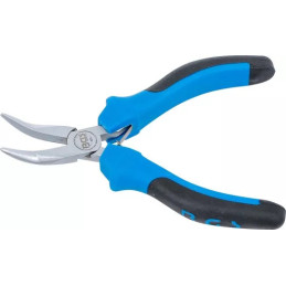 Pince becs fins électronique | coudée | 138 mm