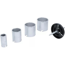 Jeu de scies cloche de forage | 33 - 73 mm | 6 pièces