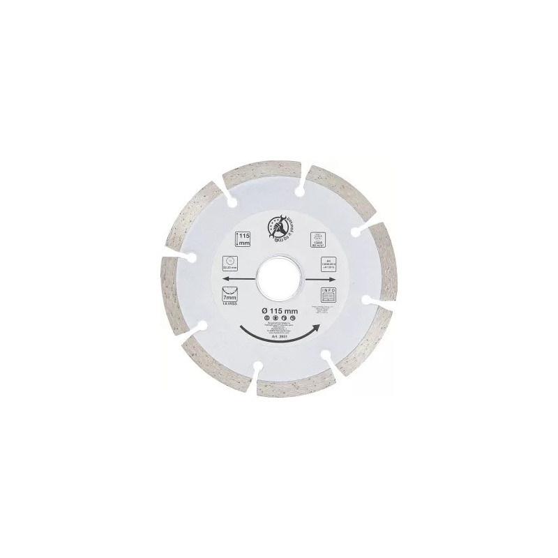 Disque de coupe en segments | Ø 115 mm Disque de coupe en segments | Ø 115 mm