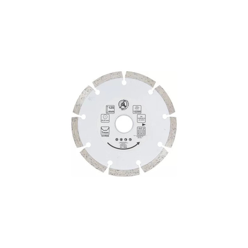 Disque de coupe en segments | Ø 125 mm