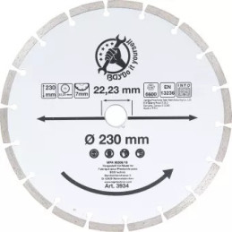 Disque de coupe en segments | Ø 230 mm