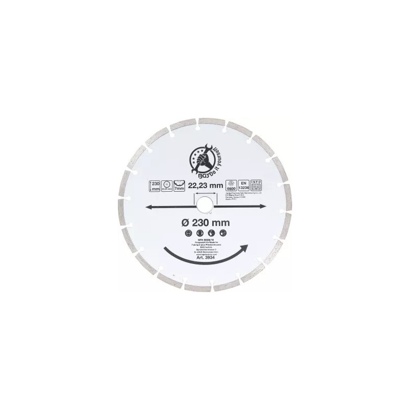 Disque de coupe en segments | Ø 230 mm Disque de coupe en segments | Ø 230 mm