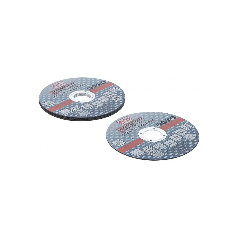 Disque à couper pour acier inoxydable | Ø 115 x 1,0 x 22,2 mm |5 pièces Disque à couper pour acier inoxydable | Ø 115 x 1,0 x 22,2 mm |5 pièces
