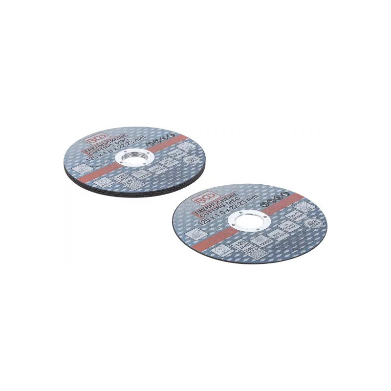 Disque à couper pour acier inoxydable | Ø 125 x 1,0 x 22,2 mm |5 pièces Disque à couper pour acier inoxydable | Ø 125 x 1,0 x 22,2 mm |5 pièces