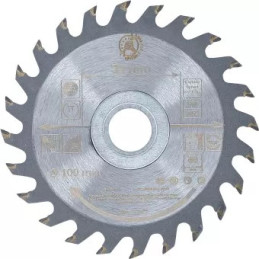 Lame de scie circulaire en métal dur | Ø 100 x 30 x 2,1 mm | 24 dents