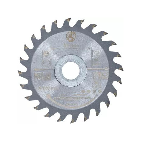 Lame de scie circulaire en métal dur | Ø 100 x 30 x 2,1 mm | 24 dents