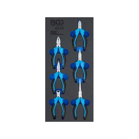 Insert de servante d'atelier 1/3 : Jeu de pinces mini de précision | 6 pièces