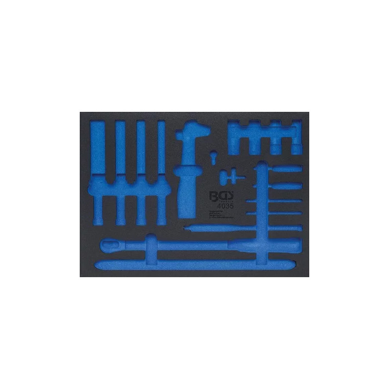 Insert de servante d’atelier 3/3 | vide | pour art. 4035 Insert de servante d’atelier 3/3 | vide | pour art. 4035