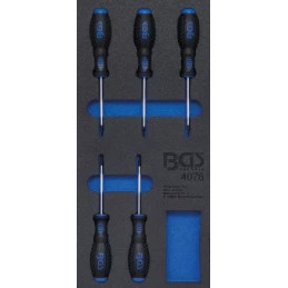 Insert de servante d'atelier 1/3 : Tournevis profil T (pour Torx) | 5 pièces