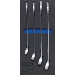 Insert de servante d'atelier 1/3 : Jeu de clés mixtes | 24 - 32 mm | 4 pièces
