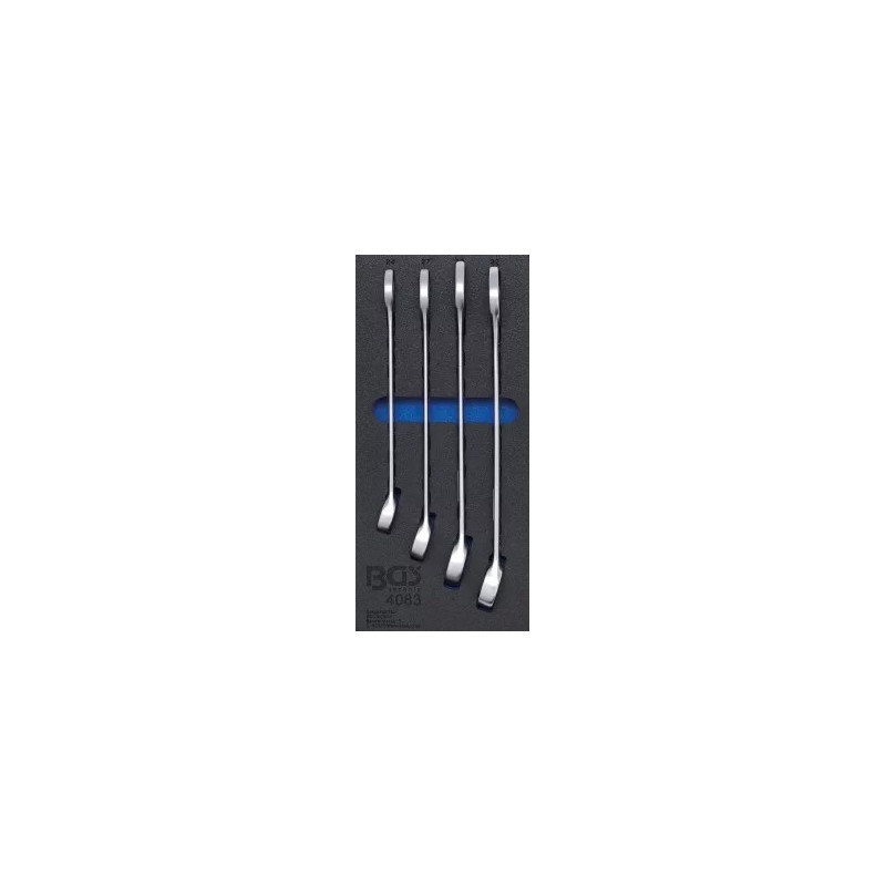 Insert de servante d'atelier 1/3 : Jeu de clés mixtes | 24 - 32 mm | 4 pièces Insert de servante d'atelier 1/3 : Jeu de clés mixtes | 24 - 32 mm | 4 pièces