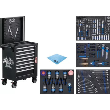Servante d'atelier | 8 tiroirs | avec 263 outils