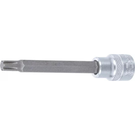 Douilles à embouts | longueur 100 mm | 10 mm (3/8") | profil cannelé (pour RIBE) M7