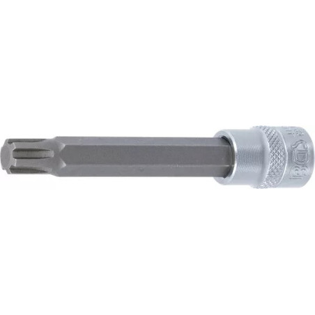 Douilles à embouts | longueur 100 mm | 10 mm (3/8") | profil cannelé (pour RIBE) M10