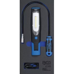 Insert de servante d'atelier 1/3 : Lampe à main et lampe magnétique | 3 pièces