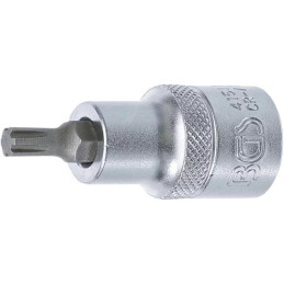 Douille à embouts | 12,5 mm (1/2") | profil cannelé (pour RIBE) M6