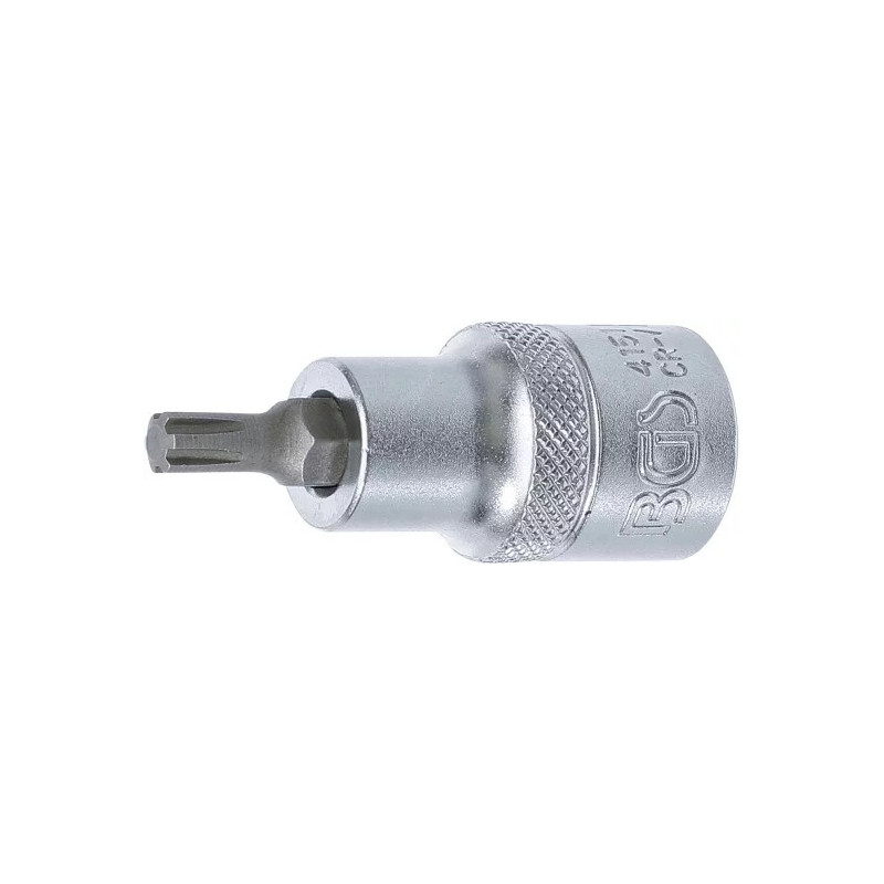 Douille à embouts | 12,5 mm (1/2") | profil cannelé (pour RIBE) M6