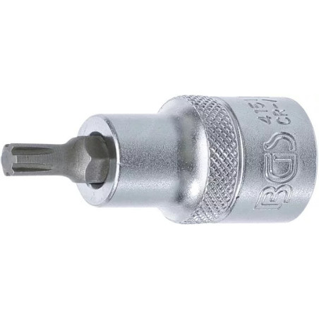 Douille à embouts | 12,5 mm (1/2") | profil cannelé (pour RIBE) M6