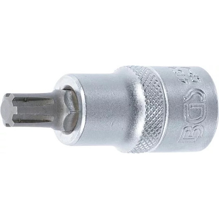 Douille à embouts | 12,5 mm (1/2") | profil cannelé (pour RIBE) M9