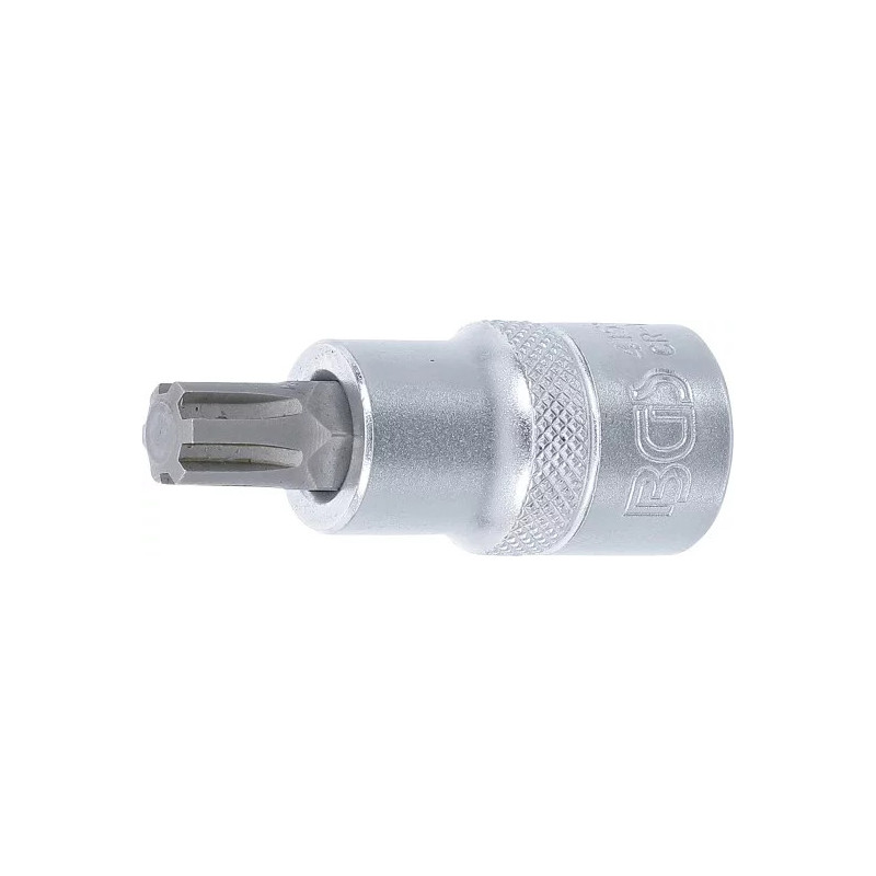 Douille à embouts | 12,5 mm (1/2") | profil cannelé (pour RIBE) M10