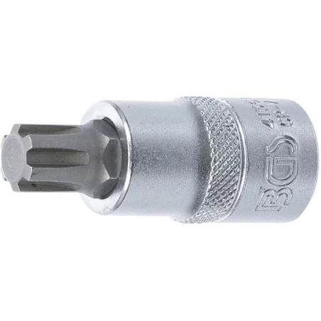 Douille à embouts | 12,5 mm (1/2") | profil cannelé (pour RIBE) M12