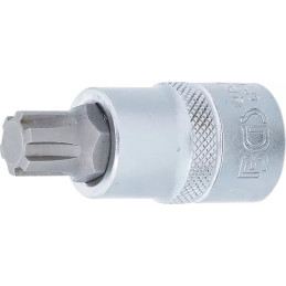 Douille à embouts | 12,5 mm (1/2") | profil cannelé (pour RIBE) M13