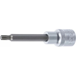 Douilles à embouts | longueur 100 mm | 12,5 mm (1/2") | profil cannelé (pour RIBE) M6