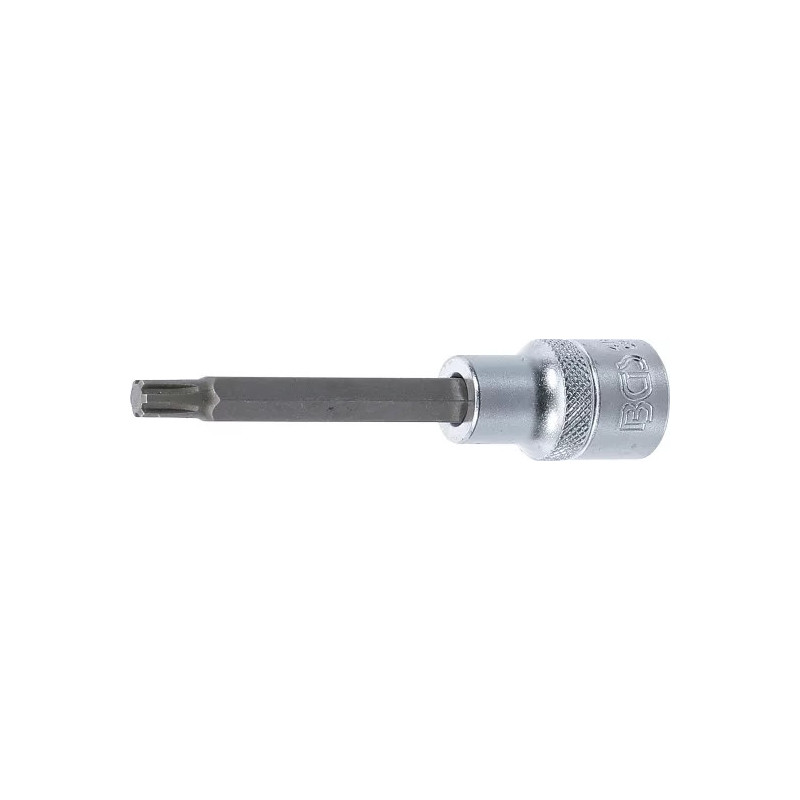 Douilles à embouts | longueur 100 mm | 12,5 mm (1/2") | profil cannelé (pour RIBE) M7