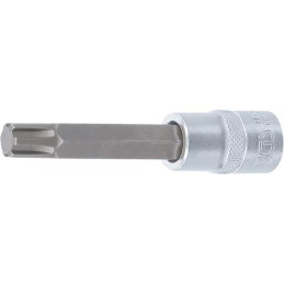 Douilles à embouts | longueur 100 mm | 12,5 mm (1/2") | profil cannelé (pour RIBE) M12