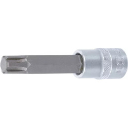Douilles à embouts | longueur 100 mm | 12,5 mm (1/2") | profil cannelé (pour RIBE) M14