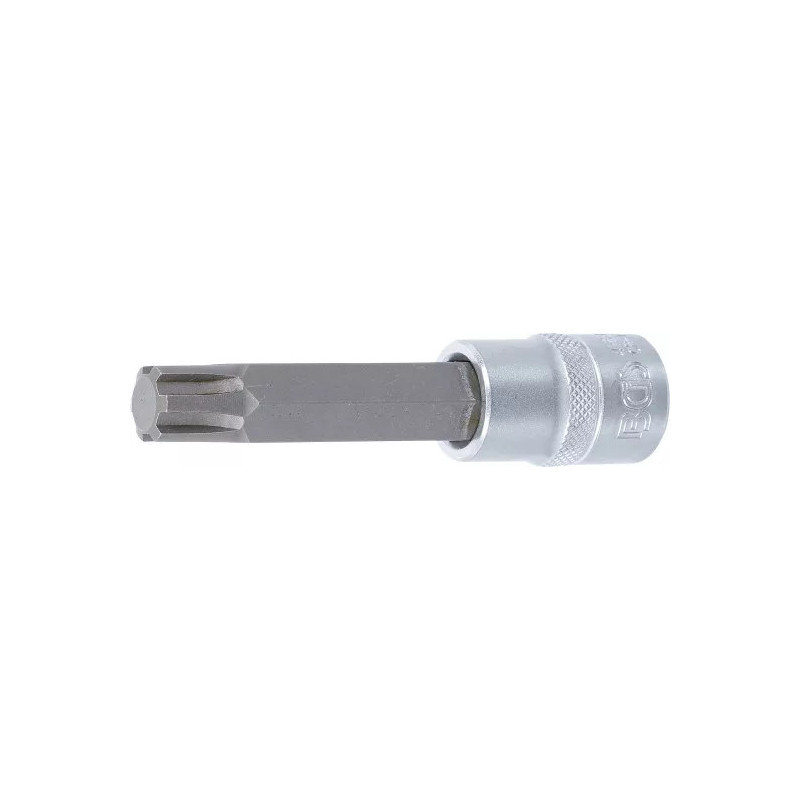 Douilles à embouts | longueur 100 mm | 12,5 mm (1/2") | profil cannelé (pour RIBE) M14