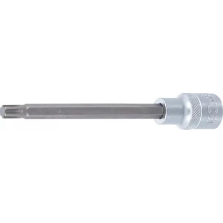Douilles à embouts | longueur 140 mm | 12,5 mm (1/2") | profil cannelé (pour RIBE) M8