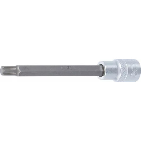 Douilles à embouts | longueur 140 mm | 12,5 mm (1/2") | profil cannelé (pour RIBE) M9