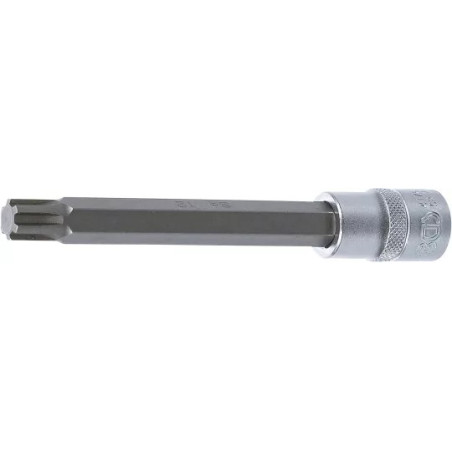 Douilles à embouts | longueur 140 mm | 12,5 mm (1/2") | profil cannelé (pour RIBE) M12