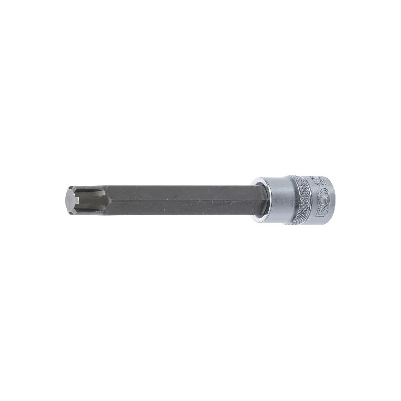 Douilles à embouts | longueur 140 mm | 12,5 mm (1/2") | profil cannelé (pour RIBE) M14