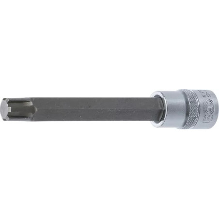 Douilles à embouts | longueur 140 mm | 12,5 mm (1/2") | profil cannelé (pour RIBE) M14