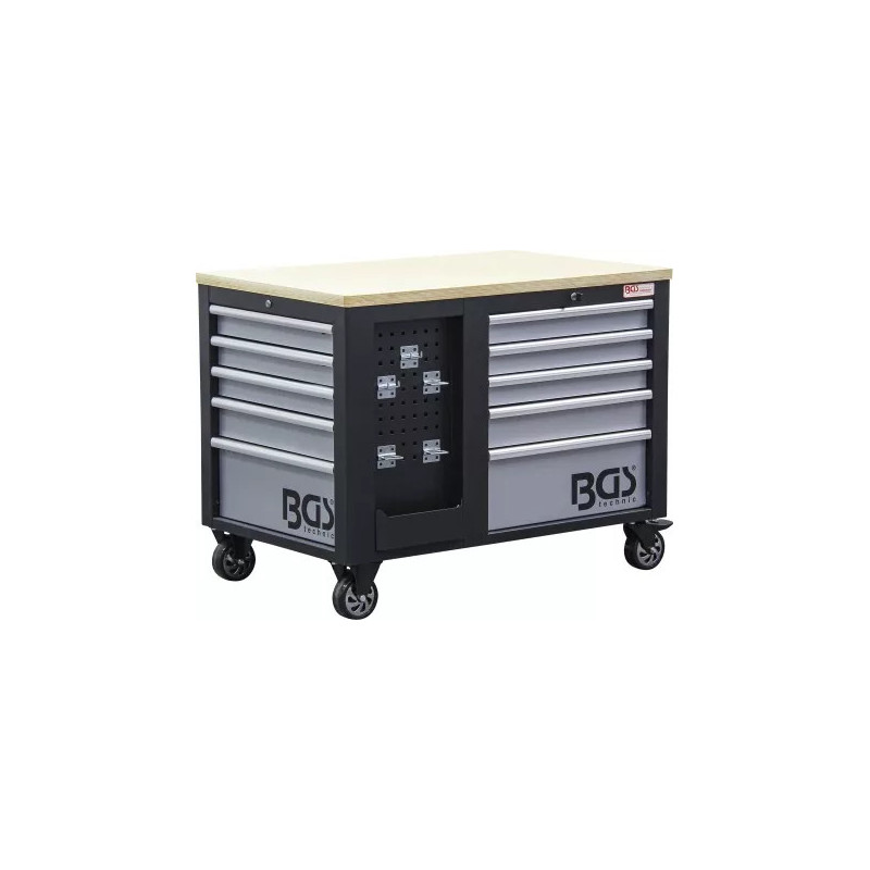Servante d’atelier | 2 x 5 tiroirs | 1 armoire | vide Servante d’atelier | 2 x 5 tiroirs | 1 armoire | vide