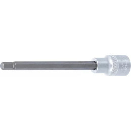 Douille à embouts, longueur 140 mm, 12,5 mm (1/2") | six pans intérieurs 7 mm