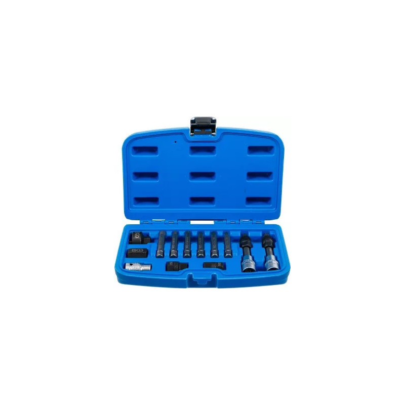 Jeu de douilles à embouts pour alternateur | 12,5 mm (1/2") | 13 pièces Jeu de douilles à embouts pour alternateur | 12,5 mm (1/2") | 13 pièces