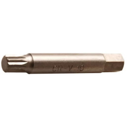 Embout | Longueur 75 mm | 10 mm (3/8") | denture multiple intérieure (pour XZN) M10