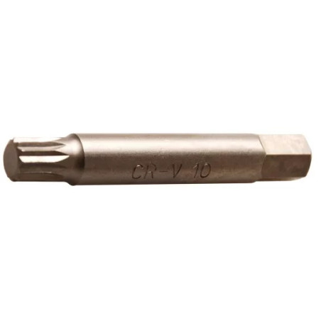 Embout | Longueur 75 mm | 10 mm (3/8") | denture multiple intérieure (pour XZN) M10