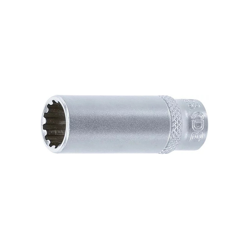 Douille pour clé, Gear Lock, longue | 6,3 mm (1/4") | 12 mm