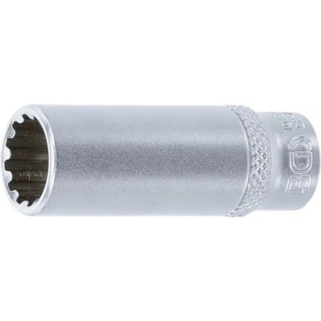 Douille pour clé, Gear Lock, longue | 6,3 mm (1/4") | 12 mm