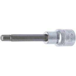 Douille à embouts, longueur 100 mm, 12,5 mm (1/2") | six pans intérieurs 7 mm