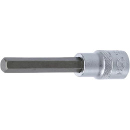 Douille à embouts, longueur 100 mm, 12,5 mm (1/2") | six pans intérieurs 10 mm