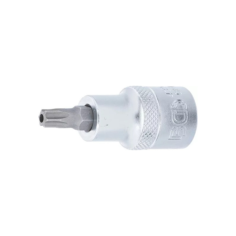 Douille à embouts | 12,5 mm (1/2") | profil T (pour Torx) avec perçage T40 Douille à embouts | 12,5 mm (1/2") | profil T (pour Torx) avec perçage T40