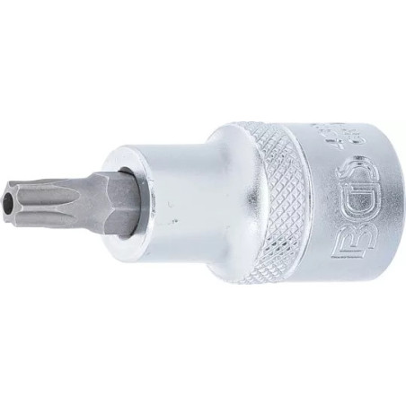 Douille à embouts | 12,5 mm (1/2") | profil T (pour Torx) avec perçage T40