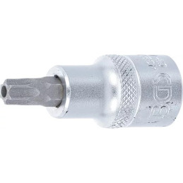 Douille à embouts | 12,5 mm (1/2") | profil T (pour Torx) avec perçage T45