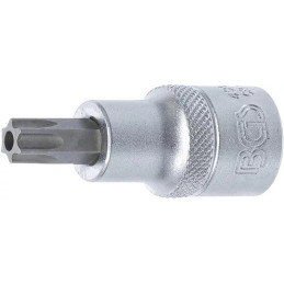 Douille à embouts | 12,5 mm (1/2") | profil T (pour Torx) avec perçage T50