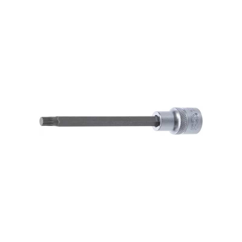 Douille à embouts | longueur 140 mm | 12,5 mm (1/2") | denture multiple intérieure (pour XZN) M8 Douille à embouts | longueur 140 mm | 12,5 mm (1/2") | denture multiple intérieure (pour XZN) M8